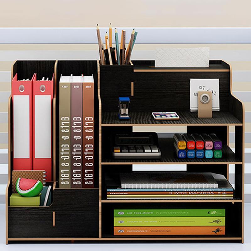 Student Dormitory Bookshelf Stationery Storage Pumping Tissues - DropOnline.co