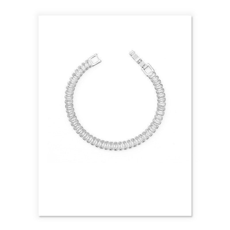 Simple zircon bracelet - DropOnline.co