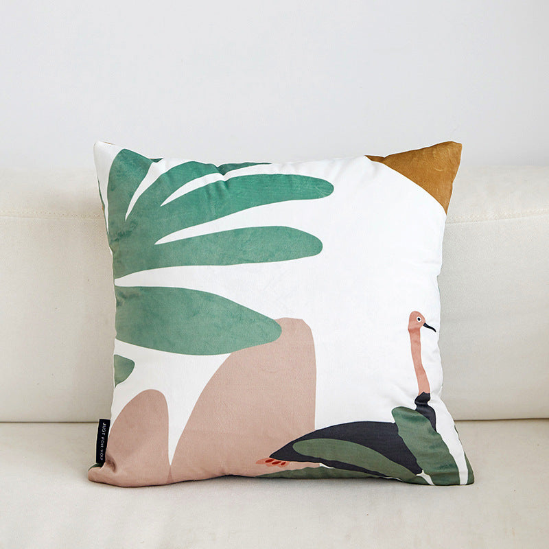 Fabric home plant cushion cover - DropOnline.co