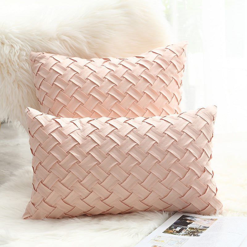 Buckskin woven cushion cover - DropOnline.co
