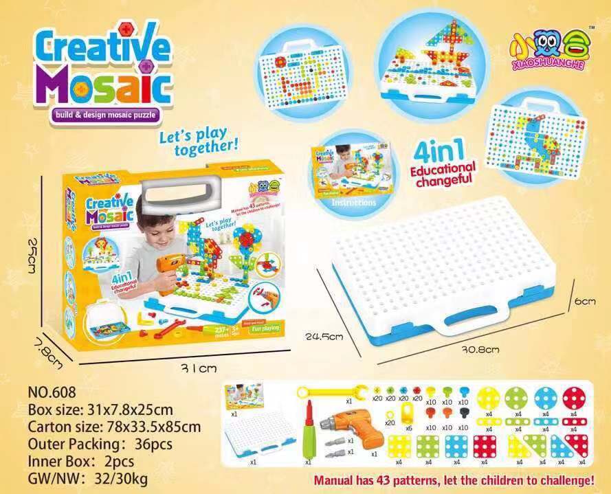 Creative Building Kits Educational Blocks Sets - DropOnline.co
