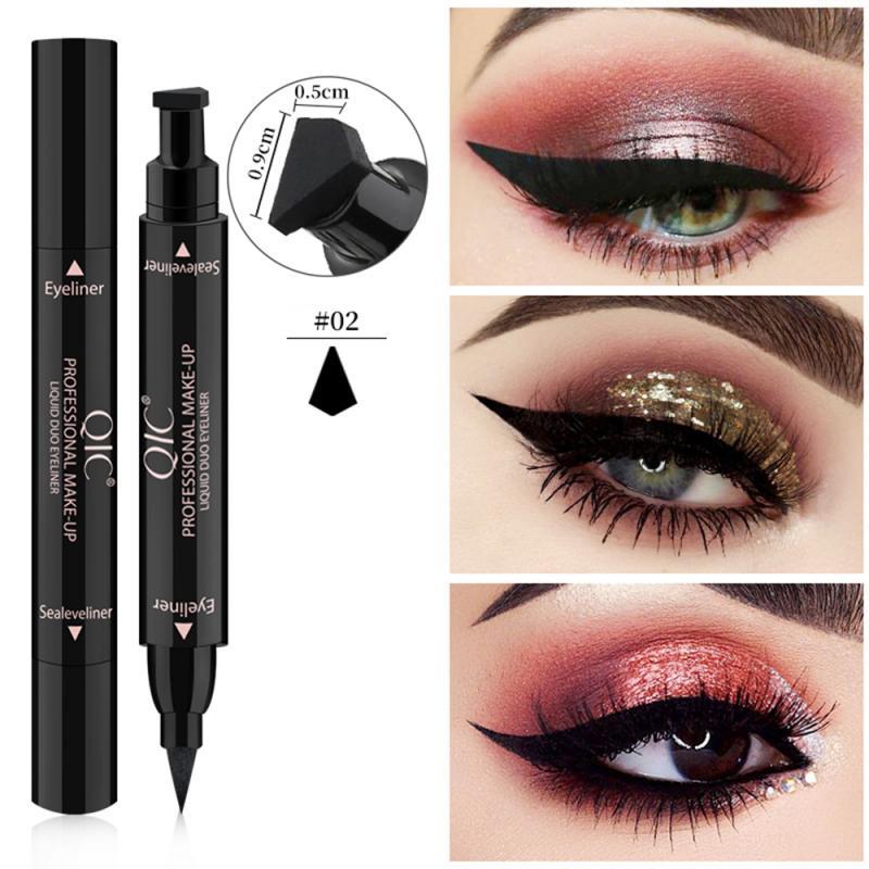 Double-headed wing seal eyeliner - DropOnline.co