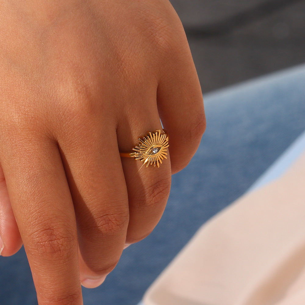 Solana Gold Ring - DropOnline.co