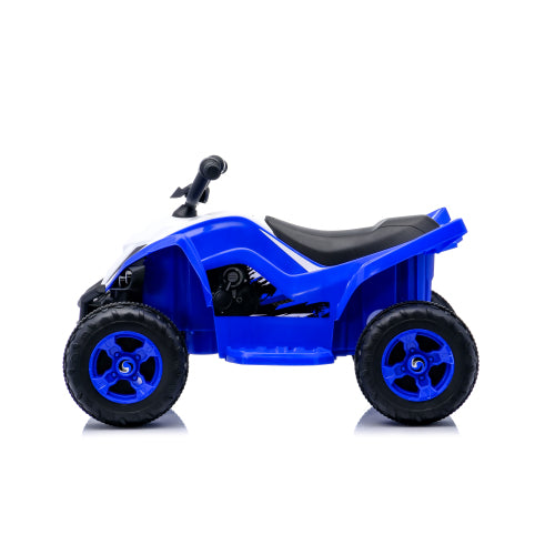 Kids Electric Car For 3-6 Years, Dual Motor 12V4.5AH Battery Powered Ride On Toy With Bluetooth Music, LED Lights, 2 Speed Modes, Forward Backward - Blue Pink, Toddler First Car Gift