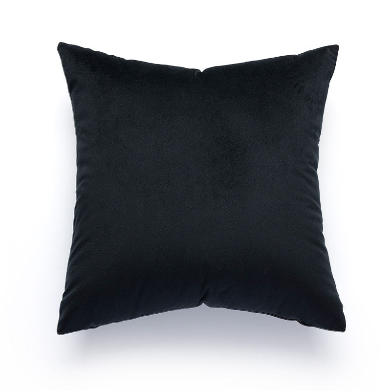 Living Room Sofa Velvet Printing Pillow Cushion Cover - DropOnline.co