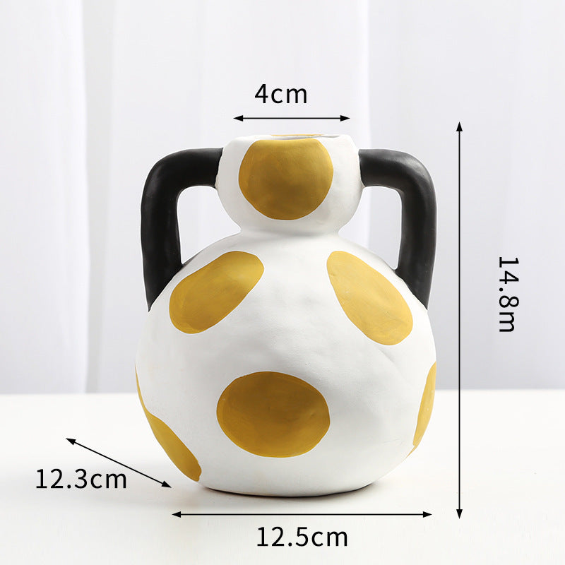 Ceramic Vase Decoration Living Room Home Decoration - DropOnline.co
