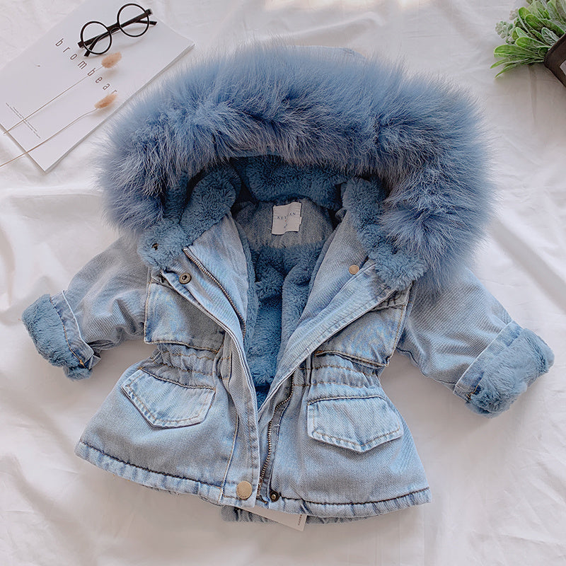 Girl denim coat - DropOnline.co