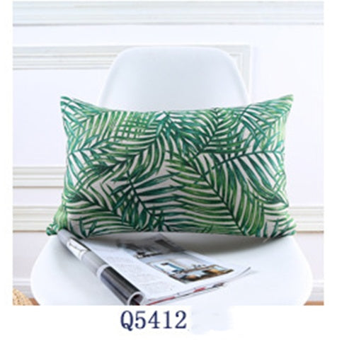 Tropical rain forest sofa pillow cushion - DropOnline.co