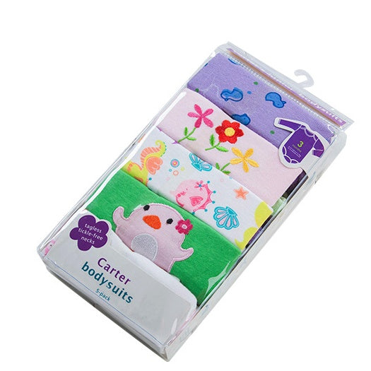 Long-Sleeved Cotton Baby Romper - Soft Triangle Bodysuit Onesie for Autumn - DropOnline.co