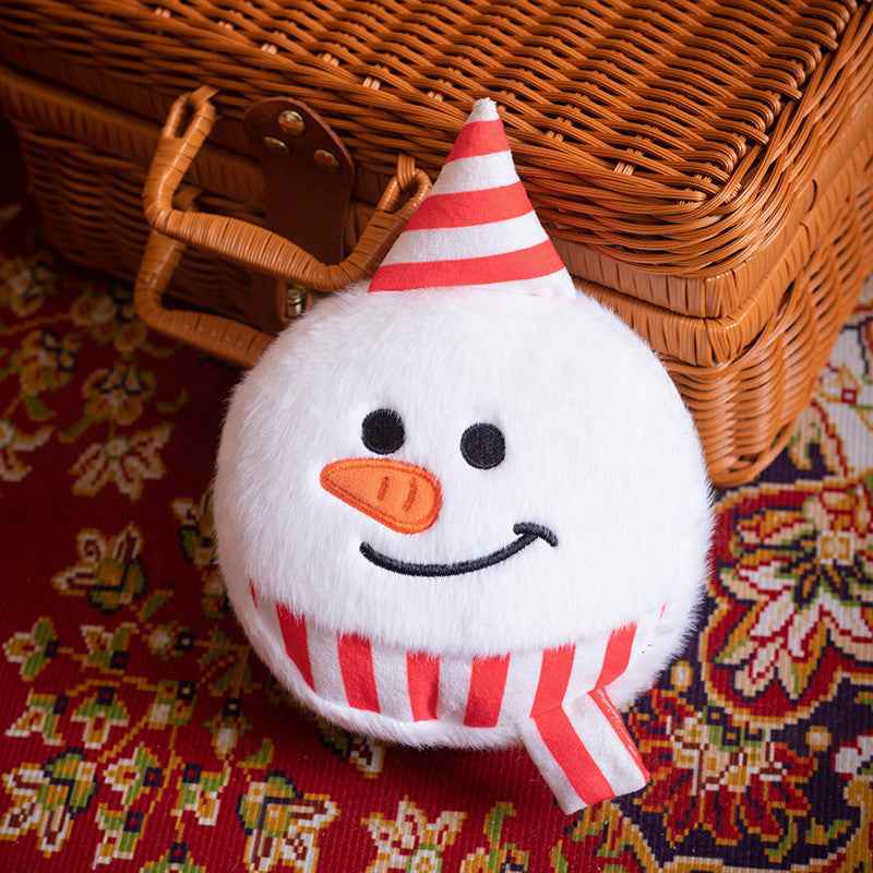 Plush Pillow Christmas Tree Decorative Gift Doll - Holiday Cushion