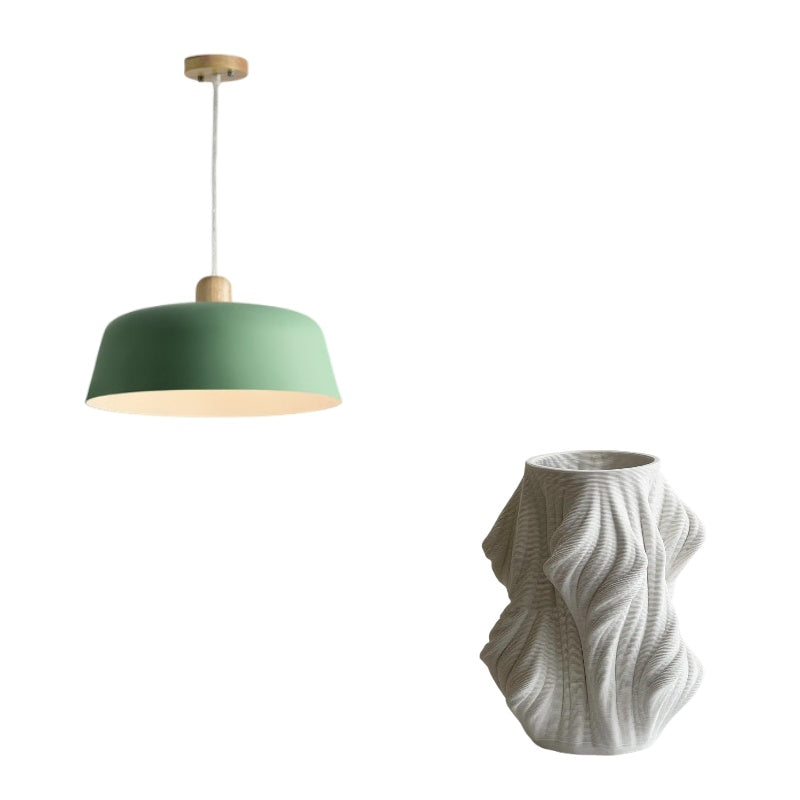 Nordic Wood Pendant Lighting Fixture Luminaire Round Kitchen Dining Room Hanging Lamp Suspension Light Home Decor Black Bedside - DropOnline.co