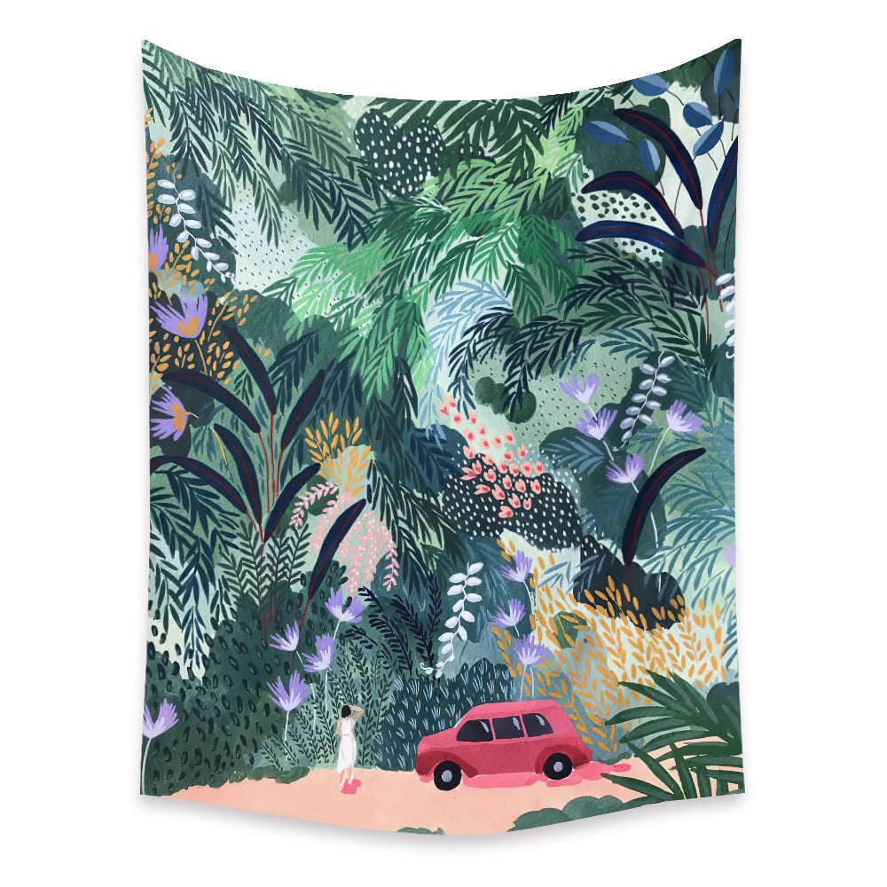 Bedroom Wall Decor Background Fabric Tapestry - Large Decorative Wall Hanging for Home - DropOnline.co