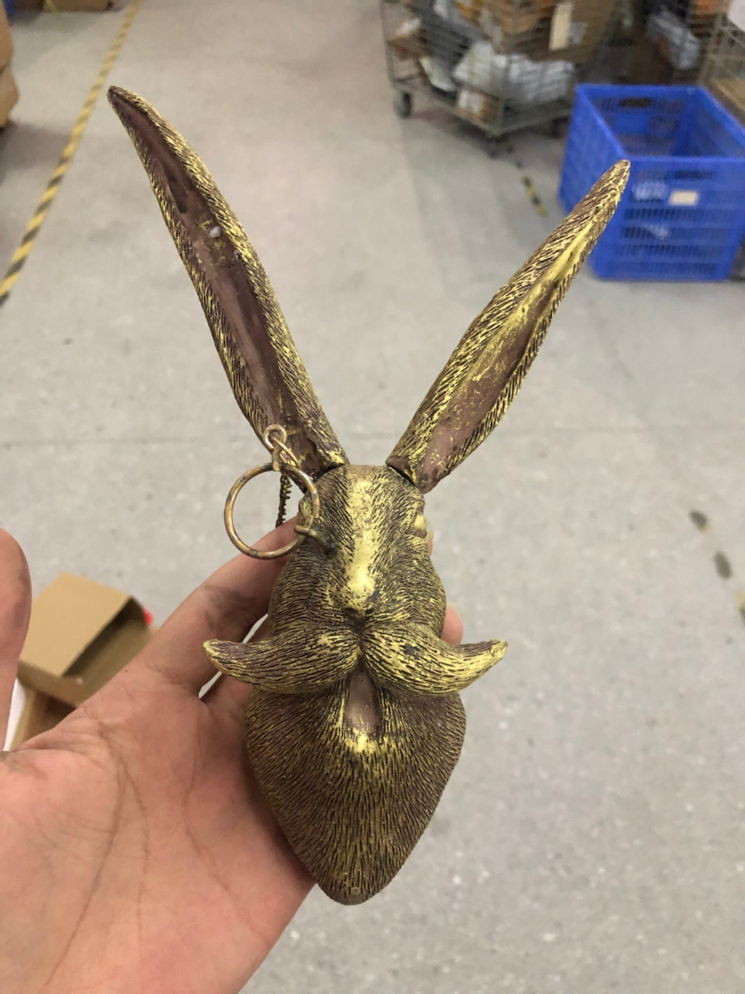 Antique Bronze Animal Pendant - Indoor Home Bedroom Decor Hanging Ornament - DropOnline.co