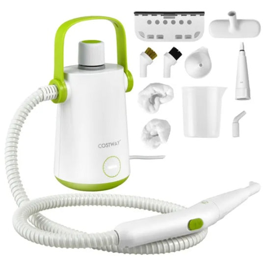 Multipurpose Steam Cleaner High-Temp Steam, 2-3 Bar Pressure, 10.2oz Tank & Continuous Cleaning - DropOnline.co