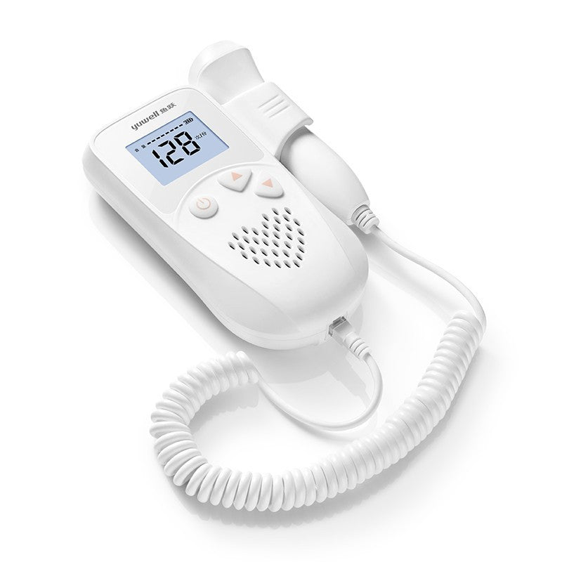Fetal Heart Rate Monitor - Home Pregnancy Baby Heartbeat Detector & Doppler - DropOnline.co