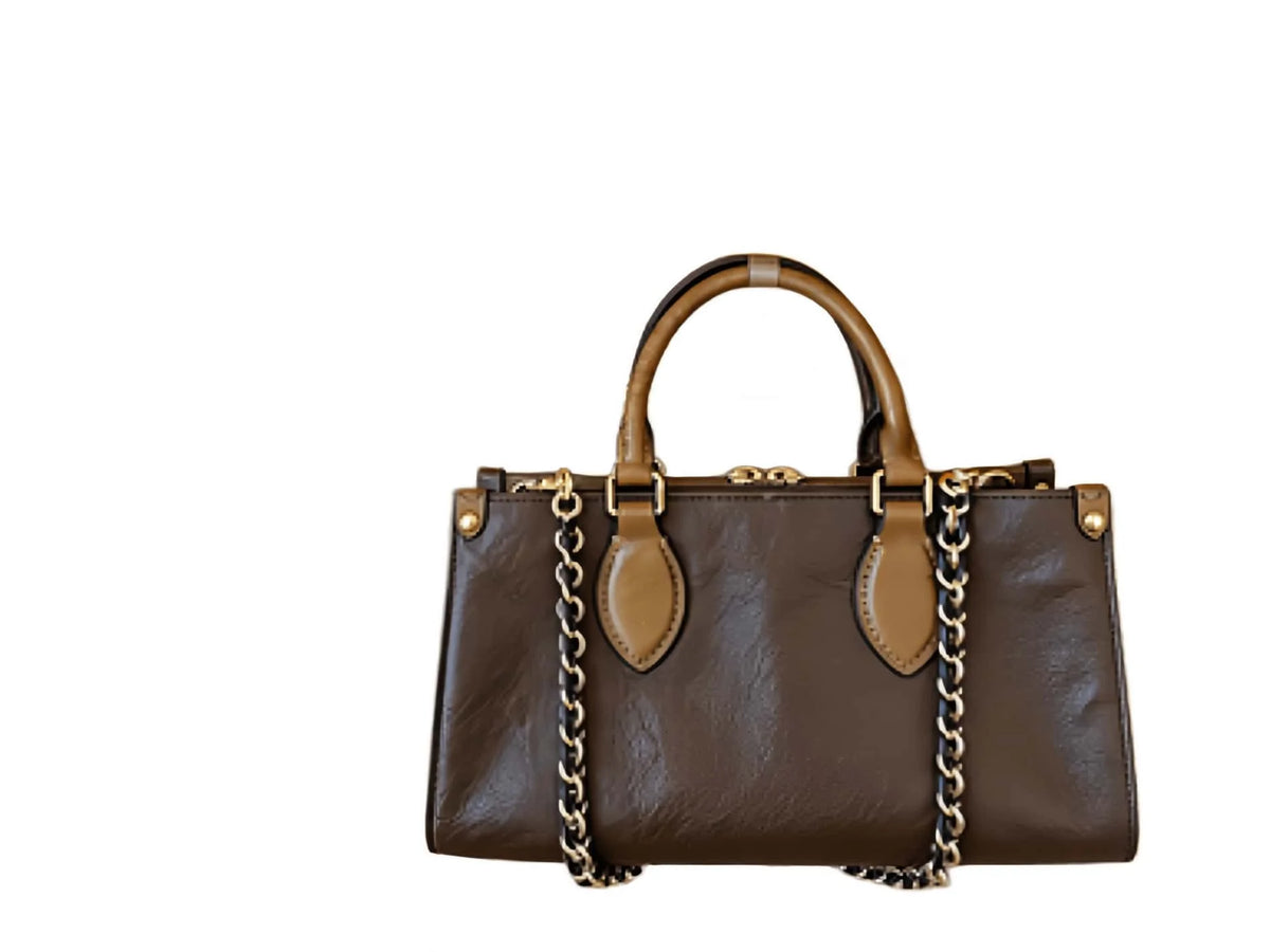 Camel Tote Bag with Adjustable Shoulder Straps