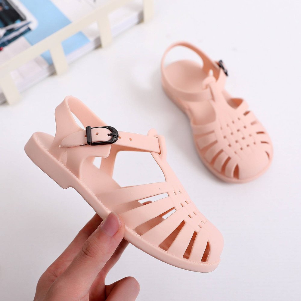 Sandales Enfant Jelly Aqua-Joy – Chaussures d'Été Imperméables pour Tout-Petits avec Bout Large et Semelle Antidérapante