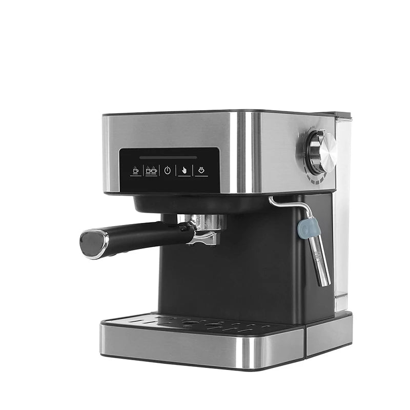 Semi-Automatic Touch Screen Espresso Machine | 20 Bar 850W Coffee Maker 220V
