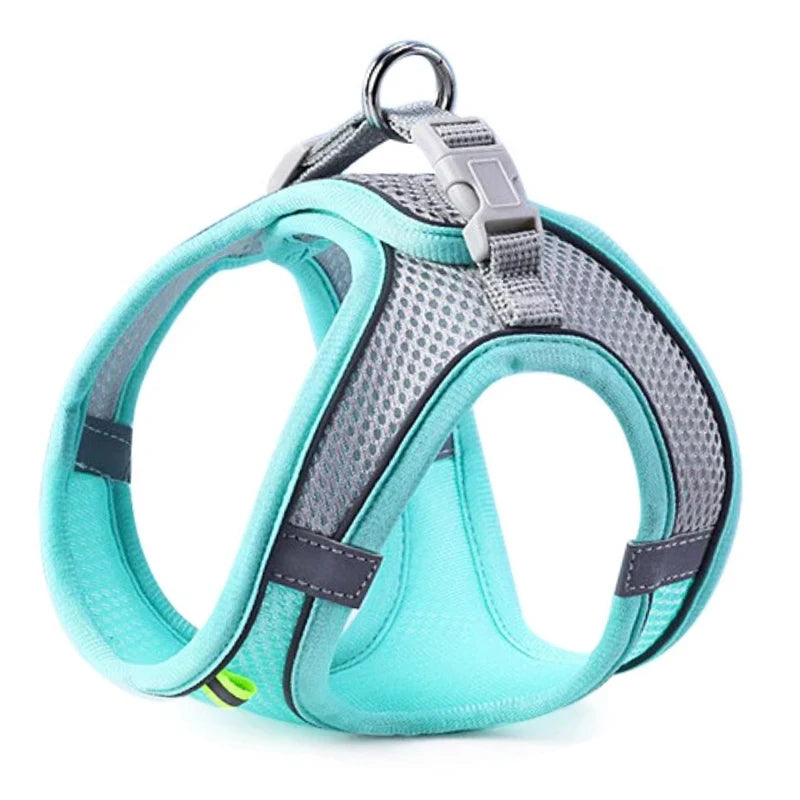 Reflective Breathable Harness Vest for Small & Medium Pets