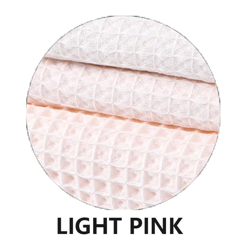 Ensemble de serviettes gaufrées en coton de qualité supérieure | Serviettes de bain et essuie-mains ultra-absorbants à séchage rapide