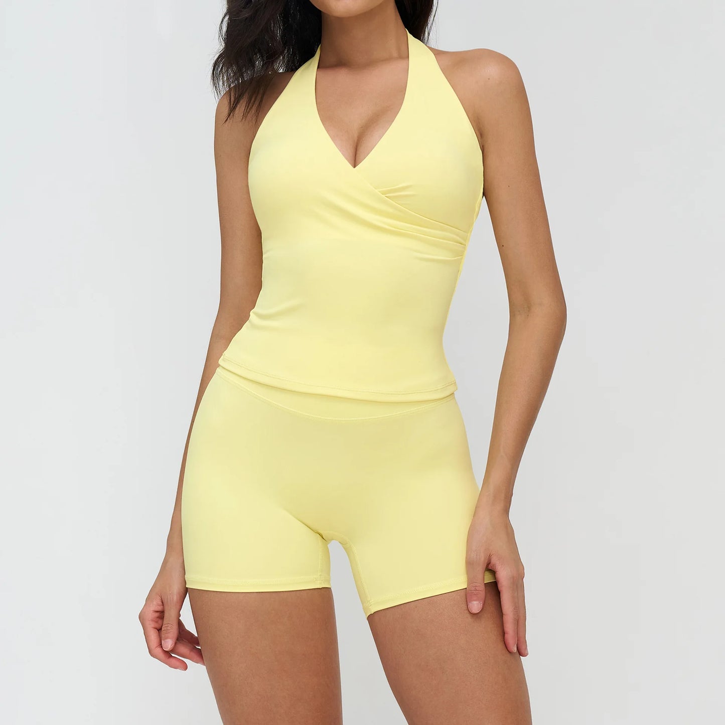 Women’s 2-Piece Yoga Tracksuit — High Waist Leggings & Sports Top