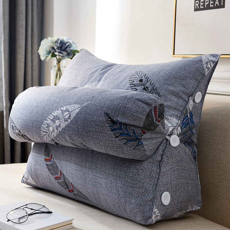 Bed Cushion, Head Cushion, Triangle Pillow - DropOnline.co