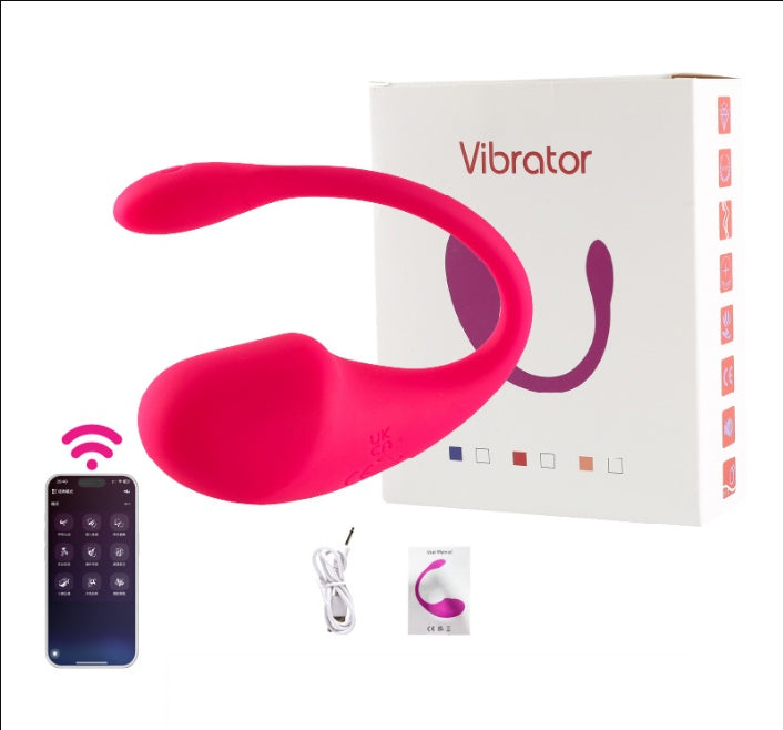 Wireless Bullet Egg Vibrating App Remote Control G-Spot Dildo SexToys For Women - DropOnline.co