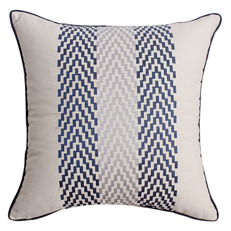 Dutch Velvet Embroidery Pillow Cover Series American Model Room Bedside Cushion - DropOnline.co