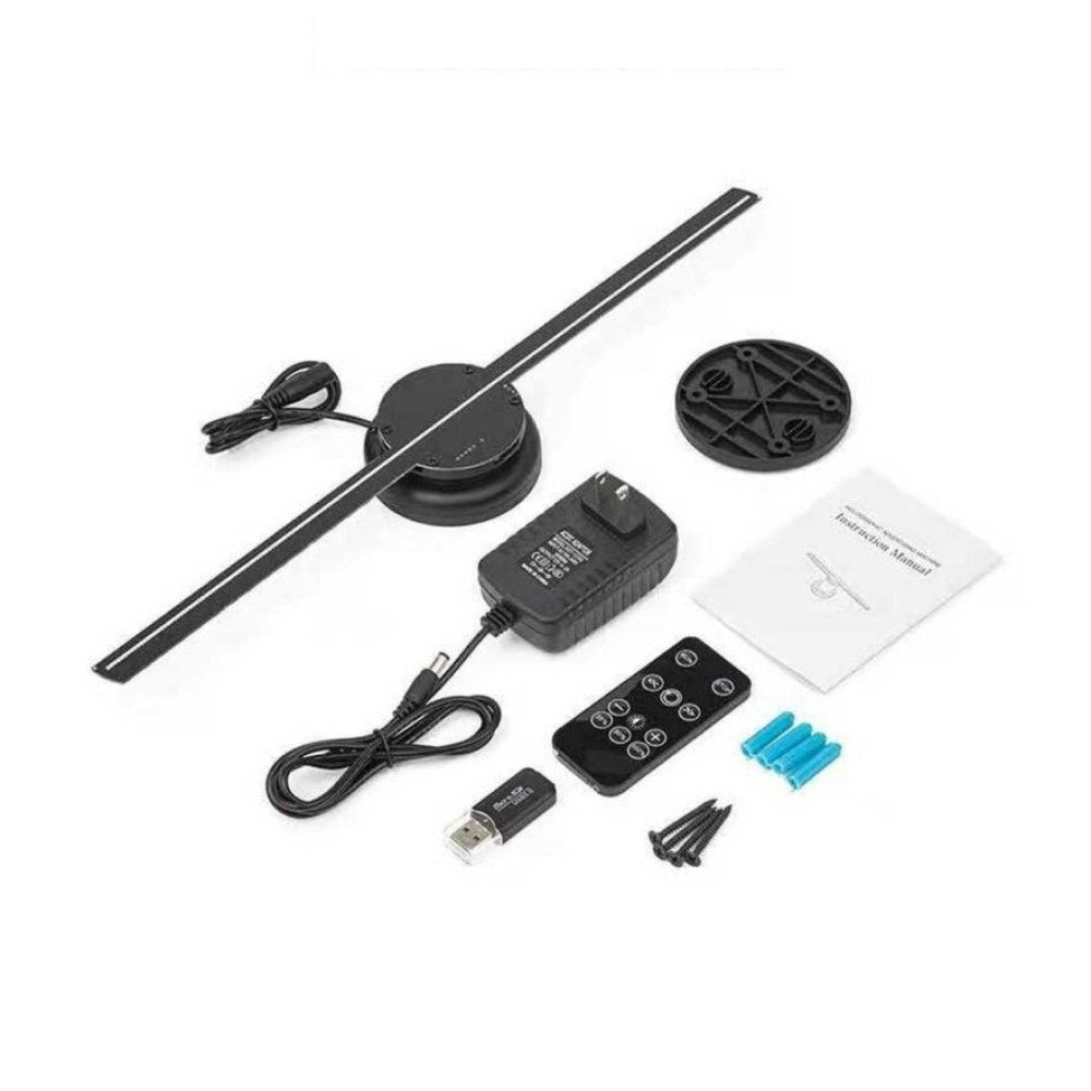 3D Hologram Fan Naked-eye Projector Holiday Gifts, Holiday Lighting, Party Lighting - DropOnline.co