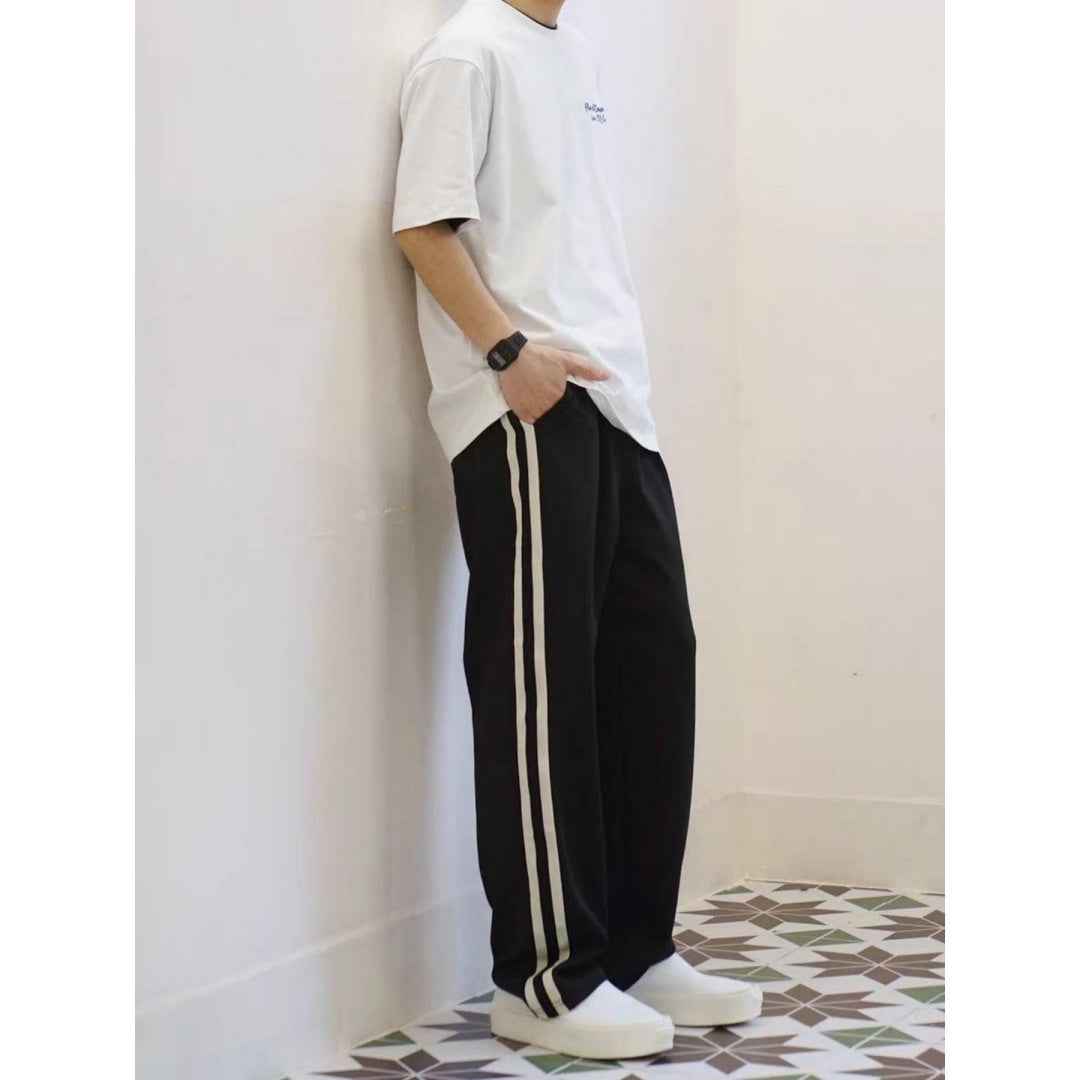Men's Corduroy Casual Pants - Trendy Straight Leg Trousers