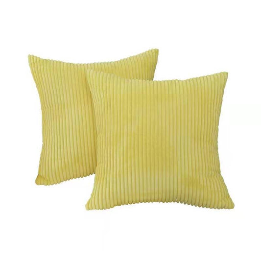 Nordic Solid Color Corduroy Pillow Cushion Cover Sofa Bedroom Office Waist Pillow Cushion - DropOnline.co