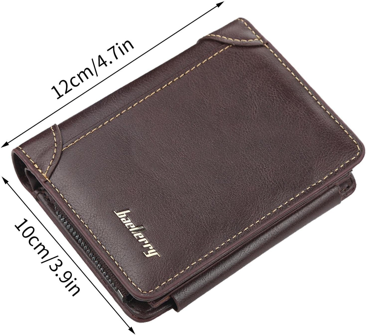 Men's Wallet Brown Khaki
