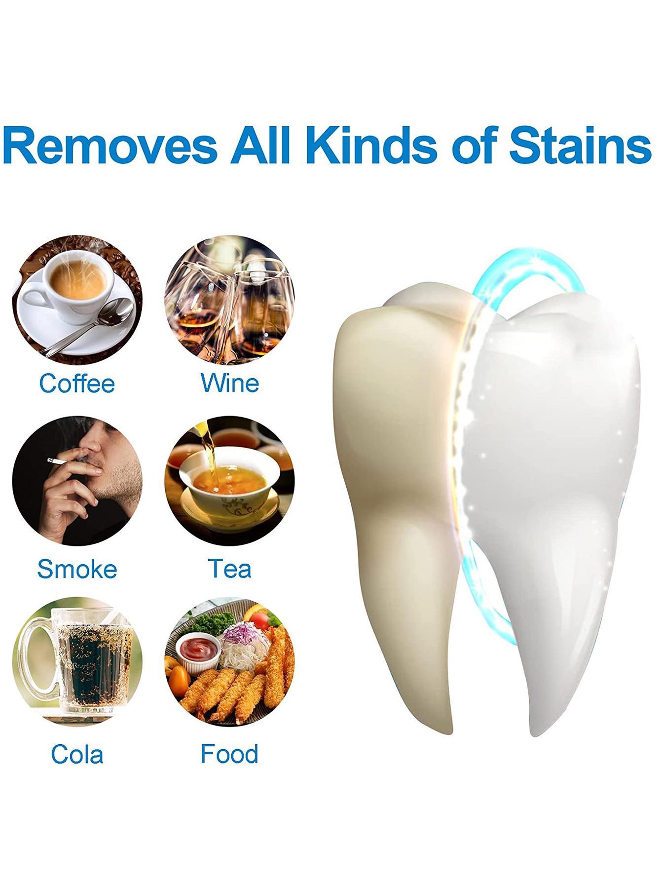 Teeth Whitening Strips 14 Treatments, 28 White Strips For Teeth Whitening, Reduced Sensitivity White Strips For Teeth Whitening - DropOnline.co