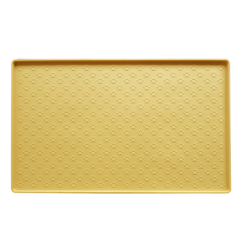 Waterproof Silicone Pet Mat - Easy Clean Dog and Cat Food Placemat for Bowls - DropOnline.co