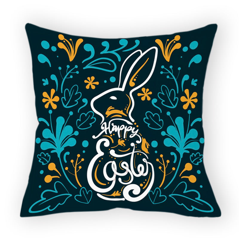 Easter Pillow Cover Sofa Cushion Cushion Cover - DropOnline.co