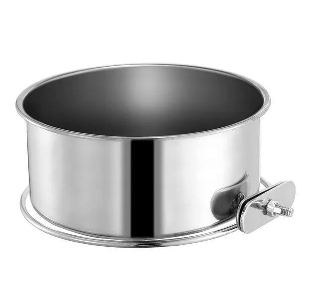 Tainless Steel Dog Bowl Pets Hanging Food Bowl Detachable Pet - DropOnline.co