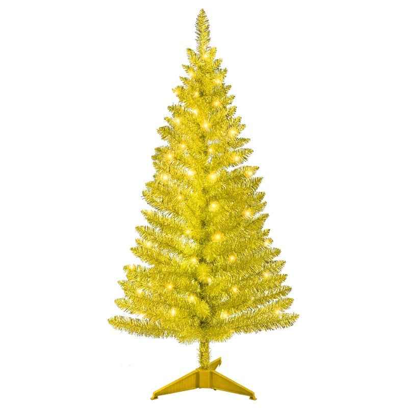4ft Golden Tree Christmas Tree - Metallic Holiday Decoration