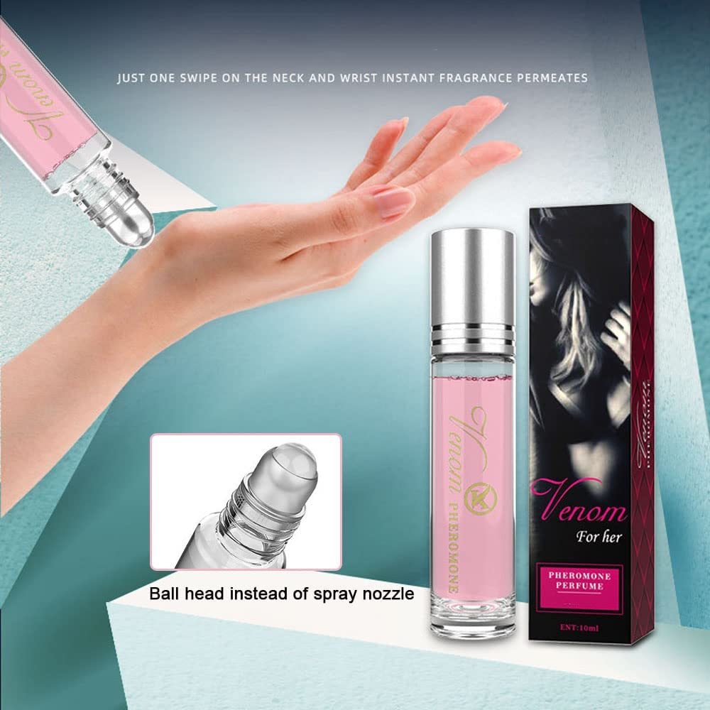 Women's 10ml Portable Pheromone Roller Perfume, Fresh, Natural, Elegant And Long-lasting Fragrance, Suitable For Dating, Travel And Parties In 2025 - DropOnline.co