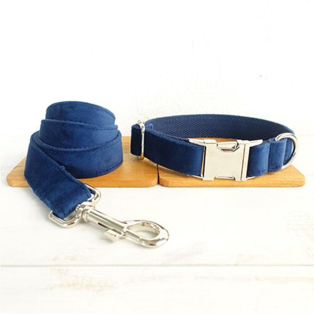 Bow Pet Collar with Leash - Adjustable Dog Chain for Large and Small Dogs with Decorative Bow - DropOnline.co