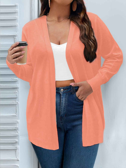Solid Color Cardigan Women Elegant Simple Versatile Coat