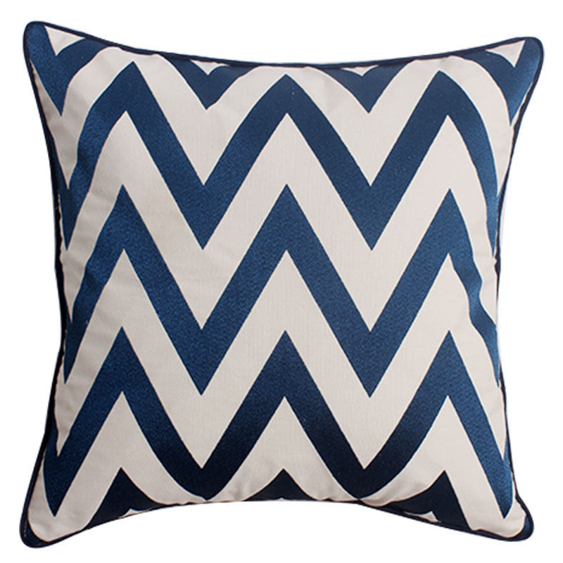 Dutch Velvet Embroidery Pillow Cover Series American Model Room Bedside Cushion - DropOnline.co