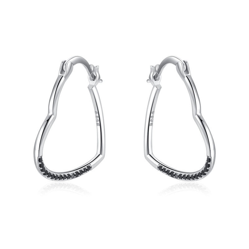 Creative Hollow Heart-shaped Zircon Necklace - DropOnline.co