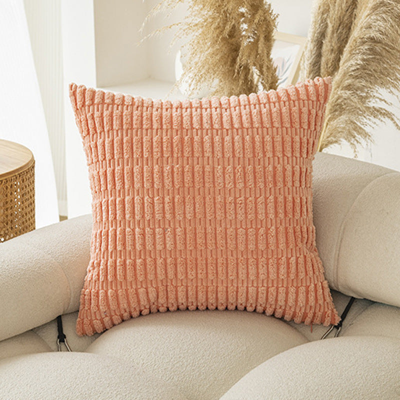 Throw Pillow Covers Soft Boho Striped Pillow Covers Modern Farmhouse Home Decor For Spring Sofa Living Room Couch Bed - DropOnline.co