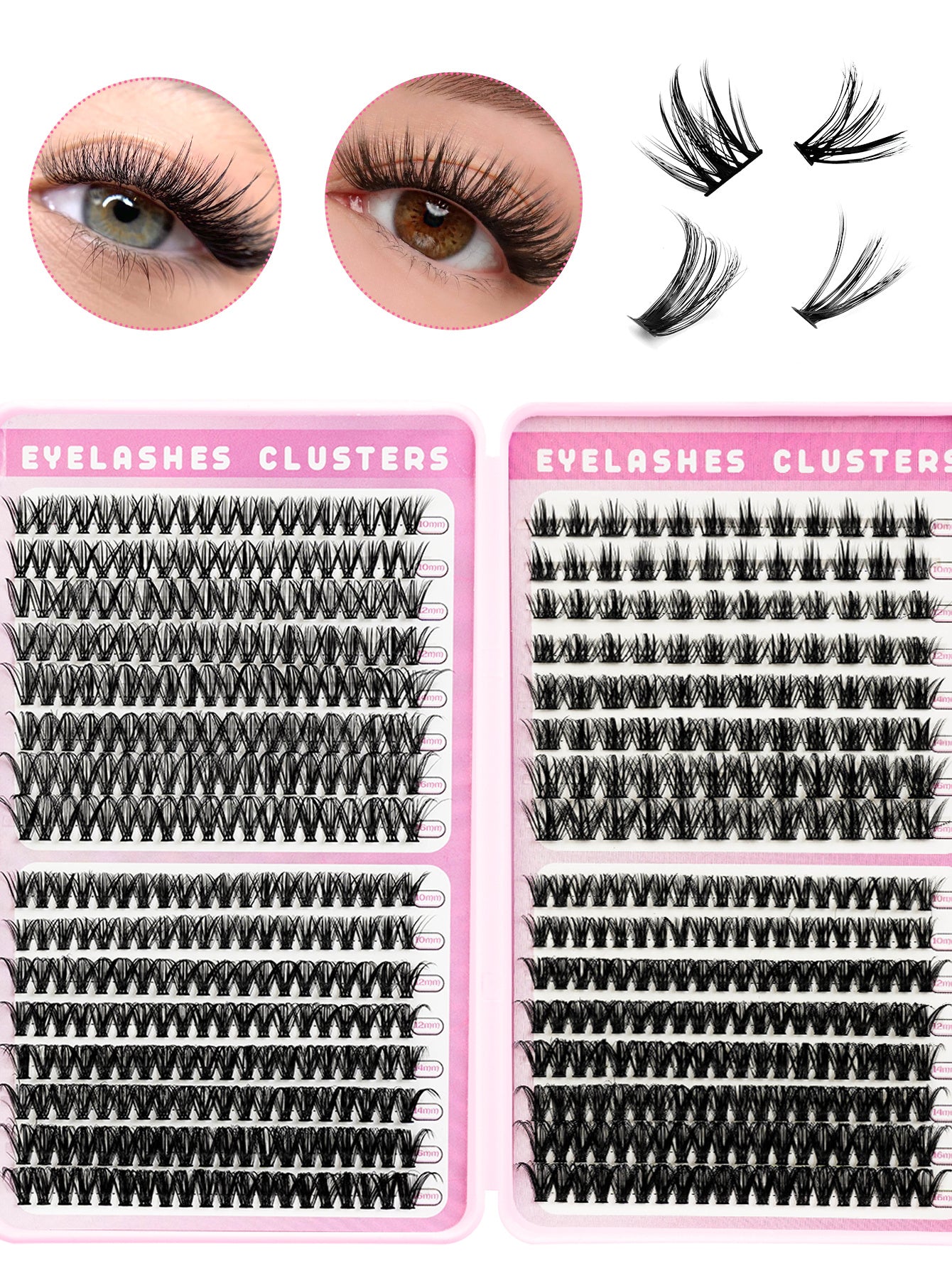 3D False Eyelashes, Multi-layered, Realistic, Soft And Comfortable, Natural Nude Makeup - DropOnline.co