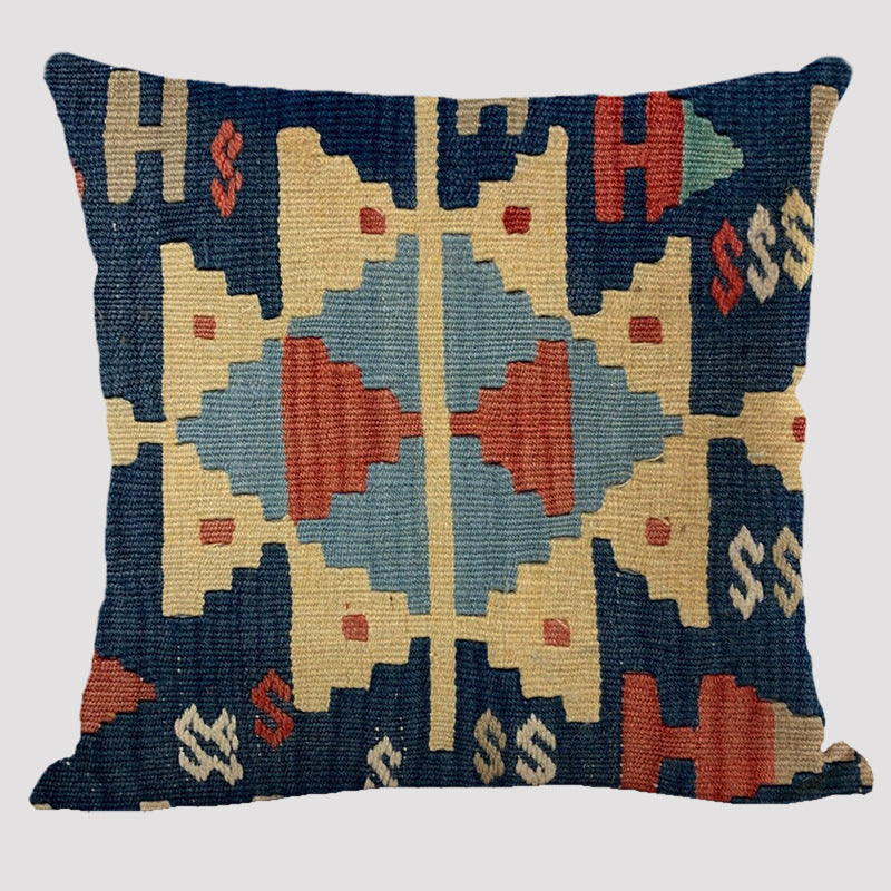 Modern Minimalist Bohemian Pillow Printed Polyester Cushion Cover - DropOnline.co