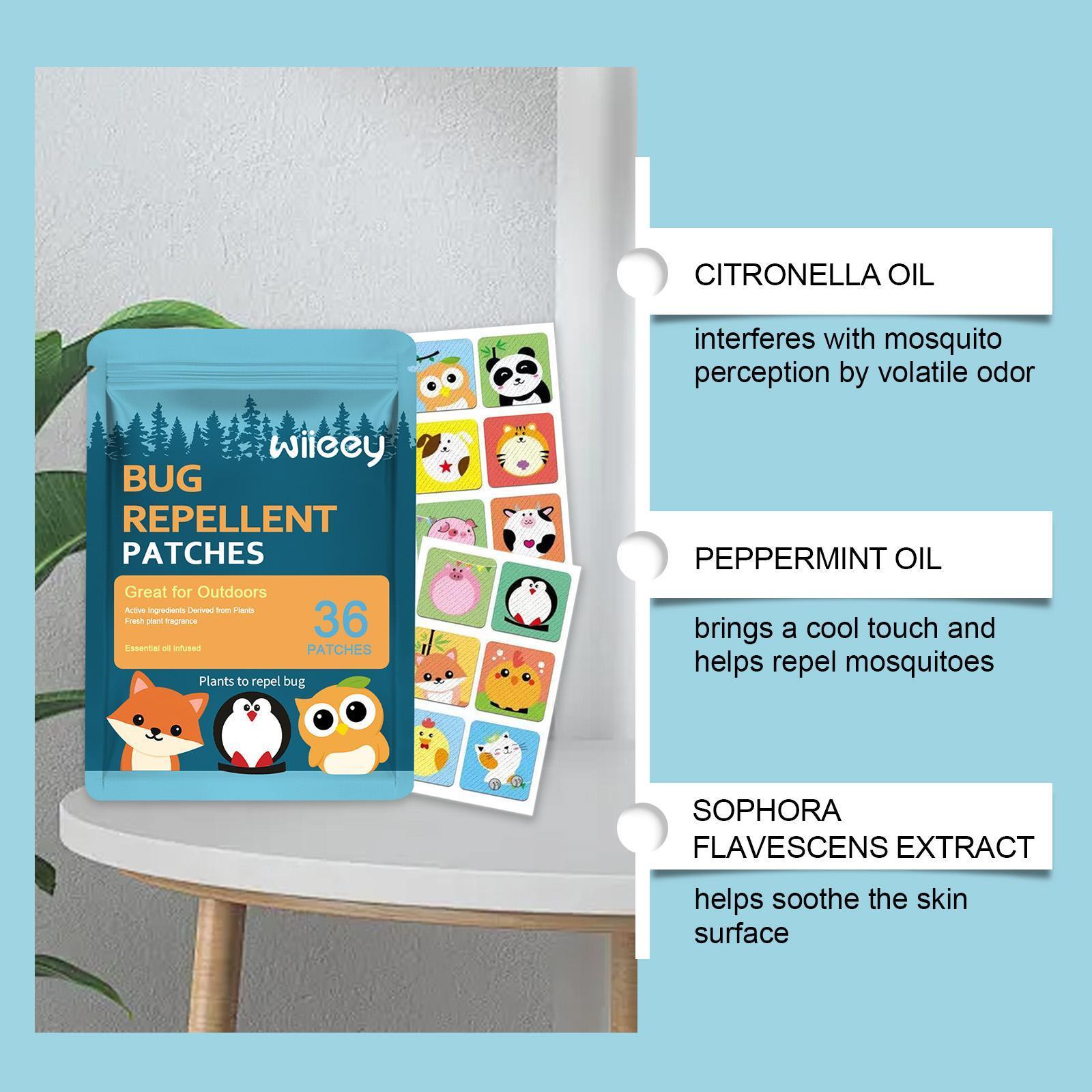 Gentle And Non-irritating Portable Mosquito Repellent Patch Suitable For Children And Adults - DropOnline.co