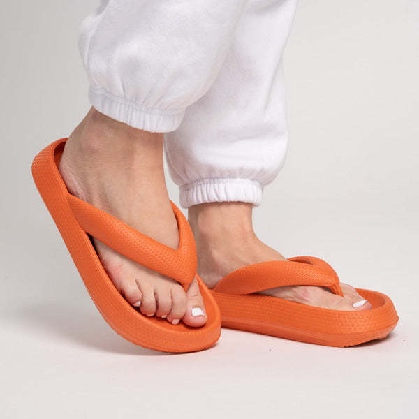 Outdoor Seaside Beach Thick Bottom Flip Flops - DropOnline.co