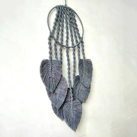 Creative Woven Leaves Tapestry Wall Decor - DropOnline.co