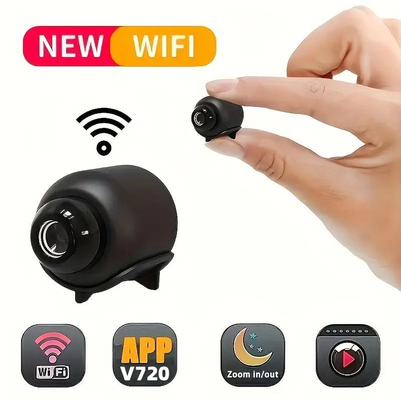 X5 Wireless Home Surveillance Camera HD WiFi Support Magnetic Bracket USB Power Supply Indoor And Outdoor Use Built-in Battery Magnetic - DropOnline.co