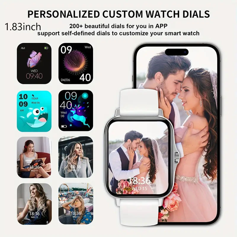 New Smartwatches Now On Sale, Featuring Message Alerts, Call Answering, Health Monitoring, Activity Tracking, Notification Reminders, And Fitness Functions. - DropOnline.co